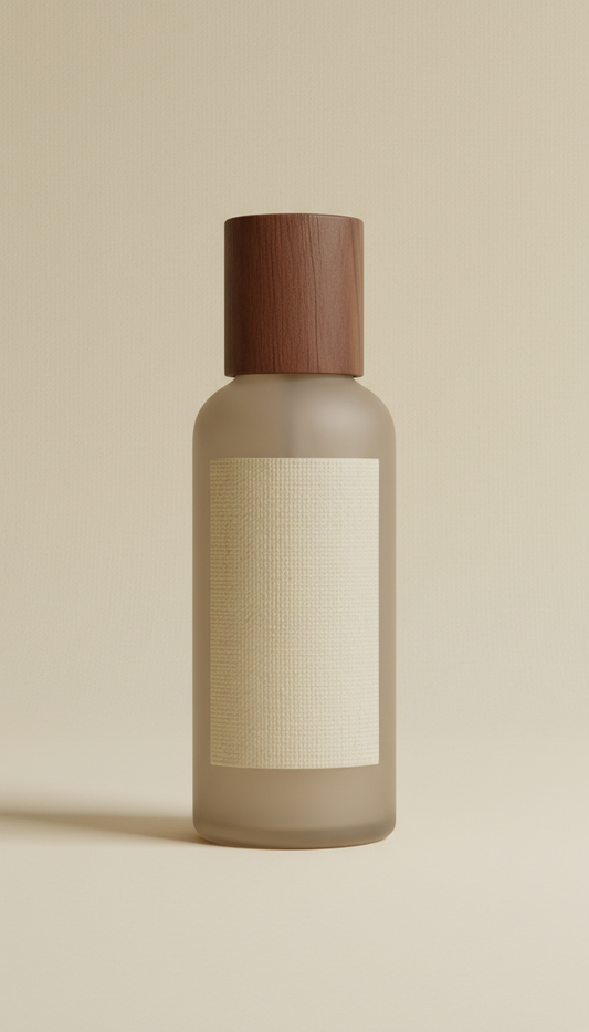 Room Spray With Tactile Label