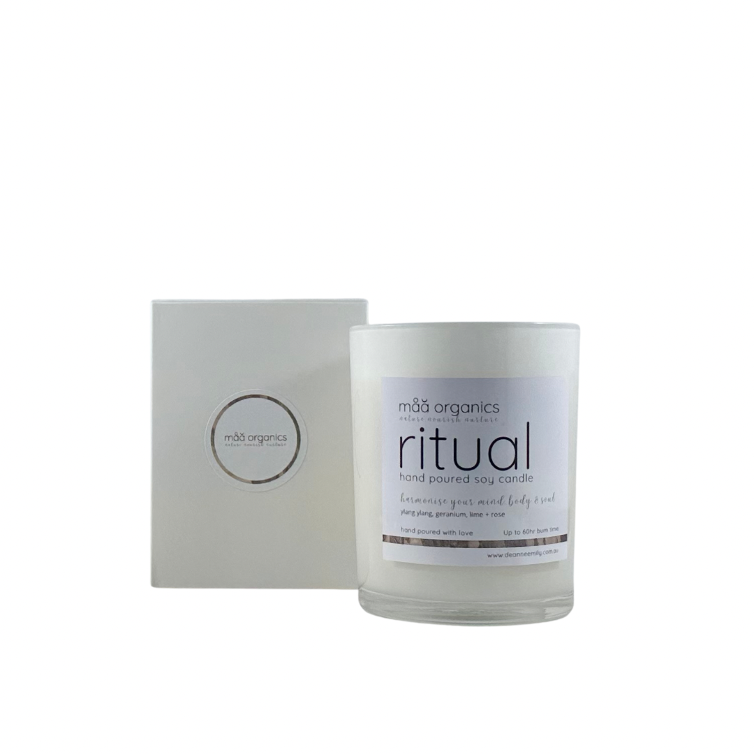 soy candle, ritual (up to 60hr burn time)